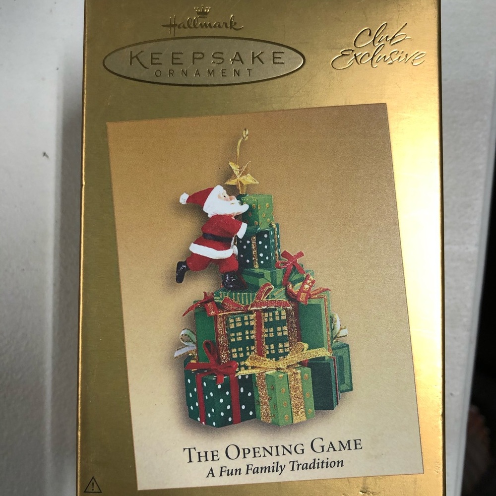 Club Exclusive Hallmark Ornament